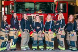 Семь жён пожарных забеременели одновременно