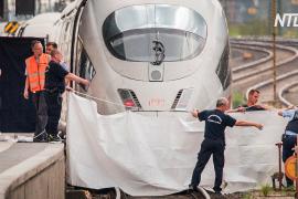 Во Франкфурте провели панихиду по мальчику, которого столкнули под поезд