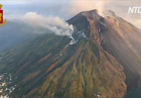 На итальянском острове Стромболи активизировался вулкан: один турист погиб