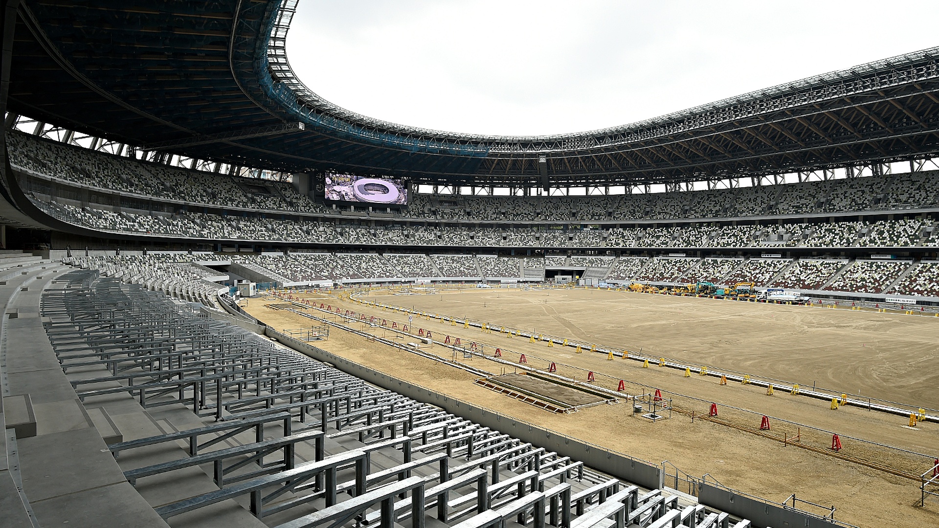 Строительство Олимпийского стадиона в Токио завершено на 90%