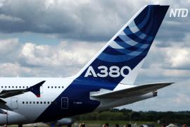 На крыльях старых Airbus A380 обнаружили трещины