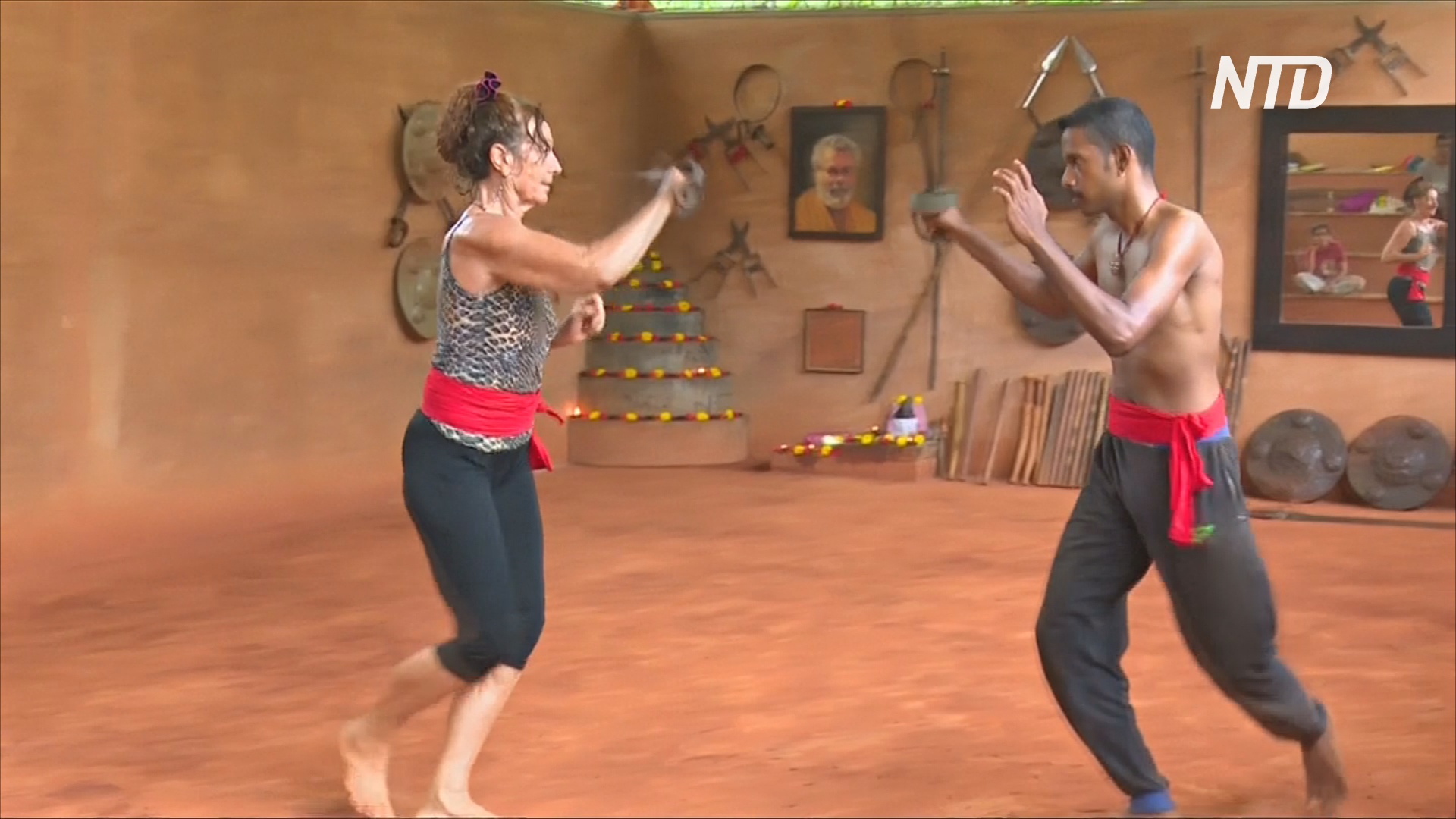 Древнее индийское боевое искусство помогает духовно развиваться