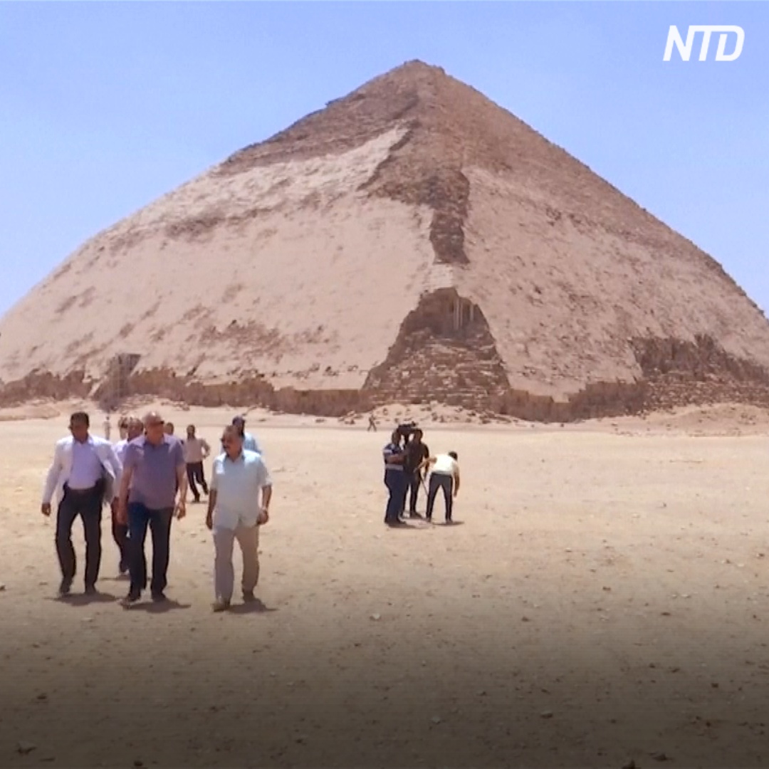 Загадочную «Ломаную» пирамиду возрастом 4600 лет открыли для туристов
