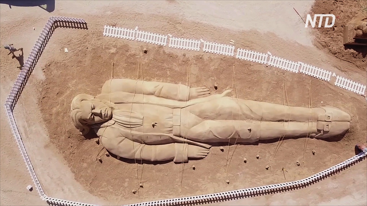 Фестиваль в Ашкелоне: герои сказок ожили в песке
