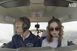 Знакомьтесь с Элли Картер – самым юным соло-пилотом Великобритании