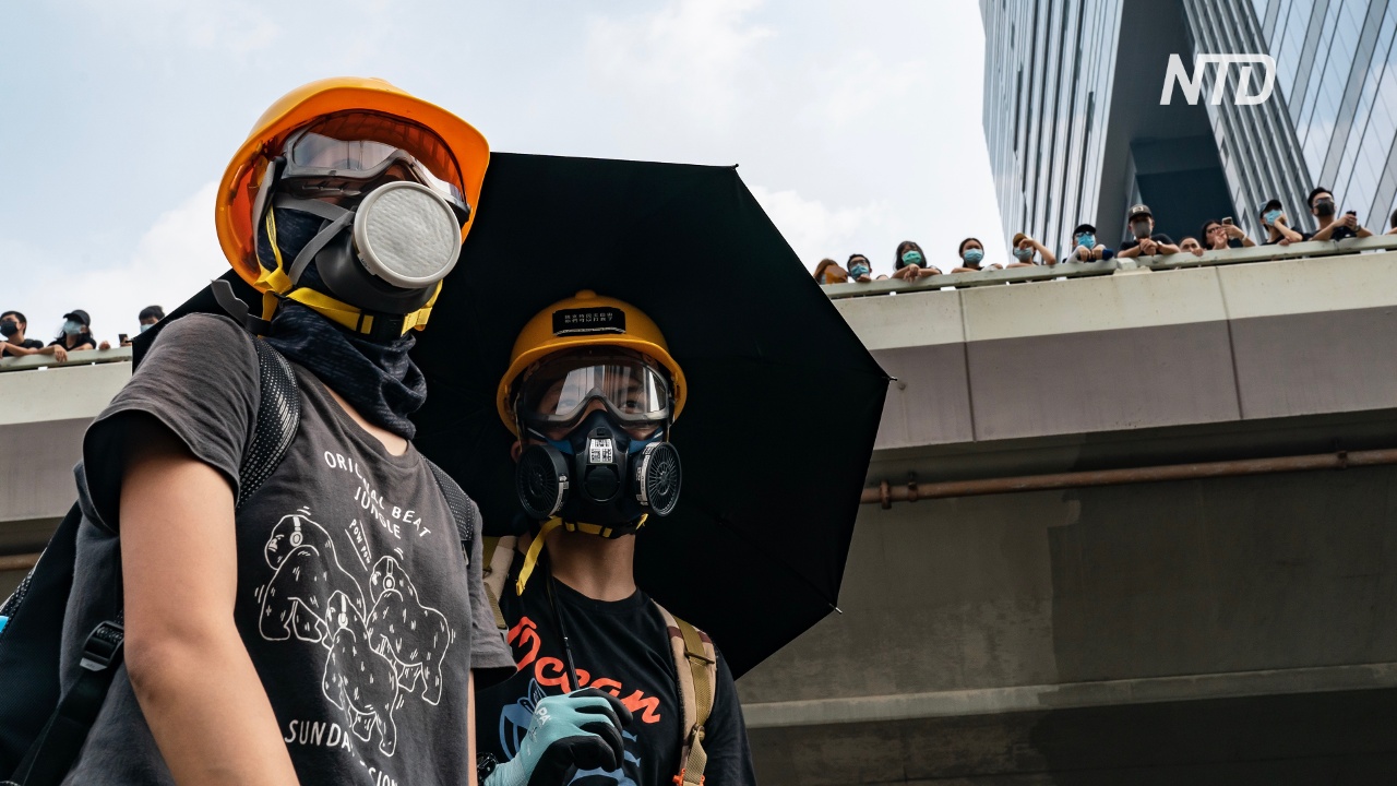Протестующий в Гонконге: «Нам нужна демократия»