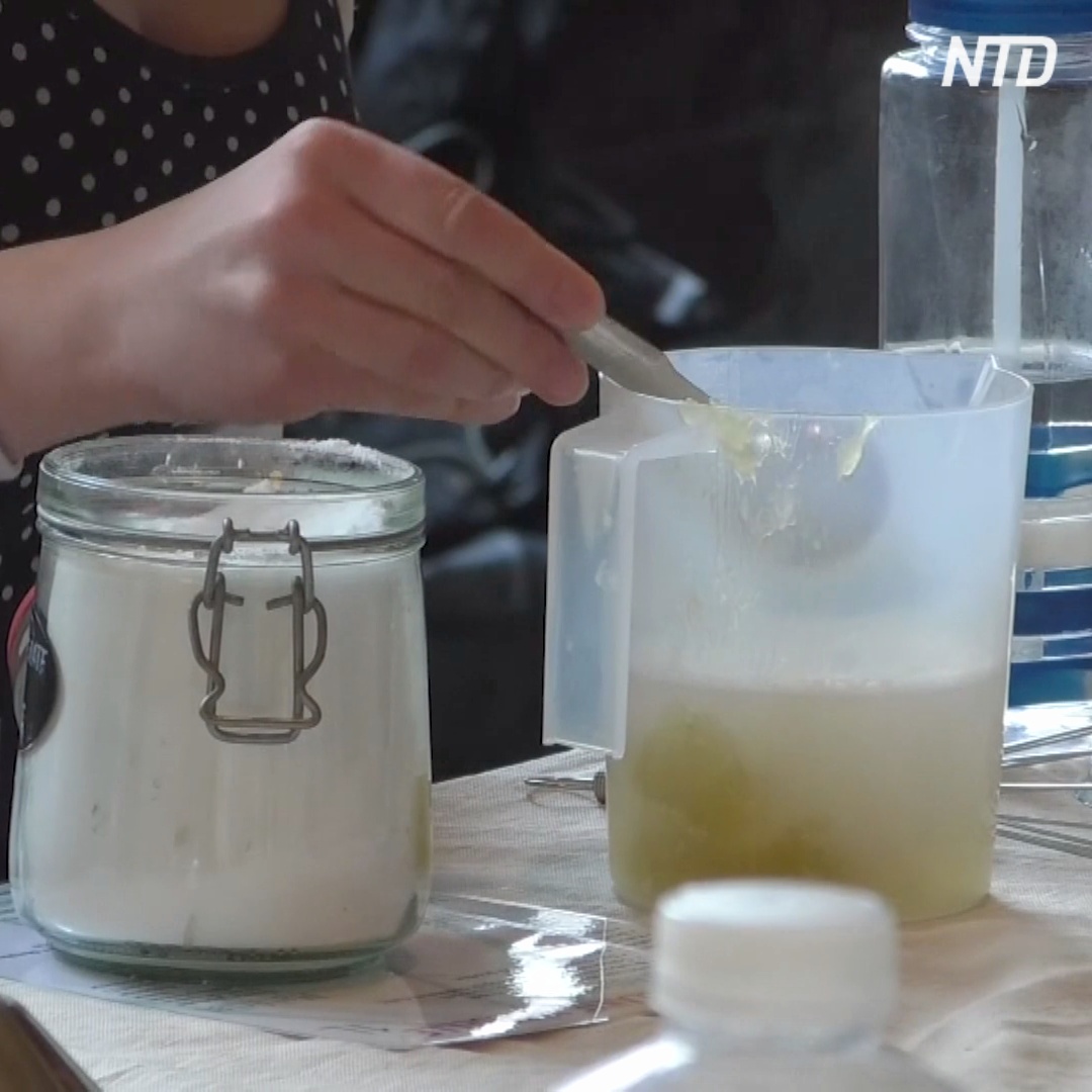 Бельгийцев на курсах учат делать натуральные моющие средства