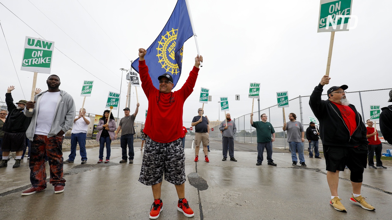 Более 49 тыс. работников GM вышли на забастовку в США