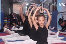 Школа балета для беженцев из Сирии работает в Александрии