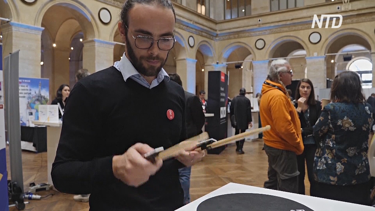 Виртуальные барабанные установки и летающие блендеры: выставка CES в Париже