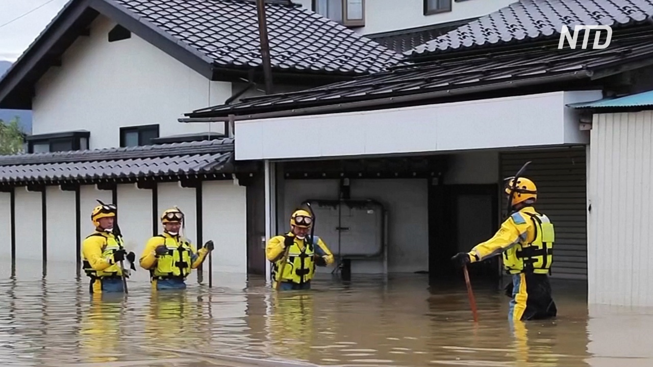 Число жертв тайфуна «Хагибис» в Японии возросло до 39