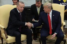 Трамп и Эрдоган обсудили торговлю, курдов и покупку Анкарой российских систем ПВО