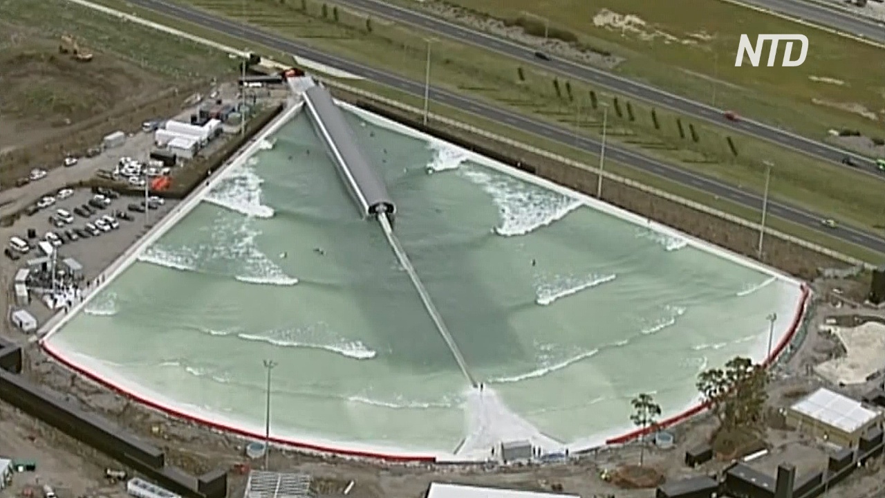 Суперсовременный бассейн с волнами для сёрфинга откроется в Австралии