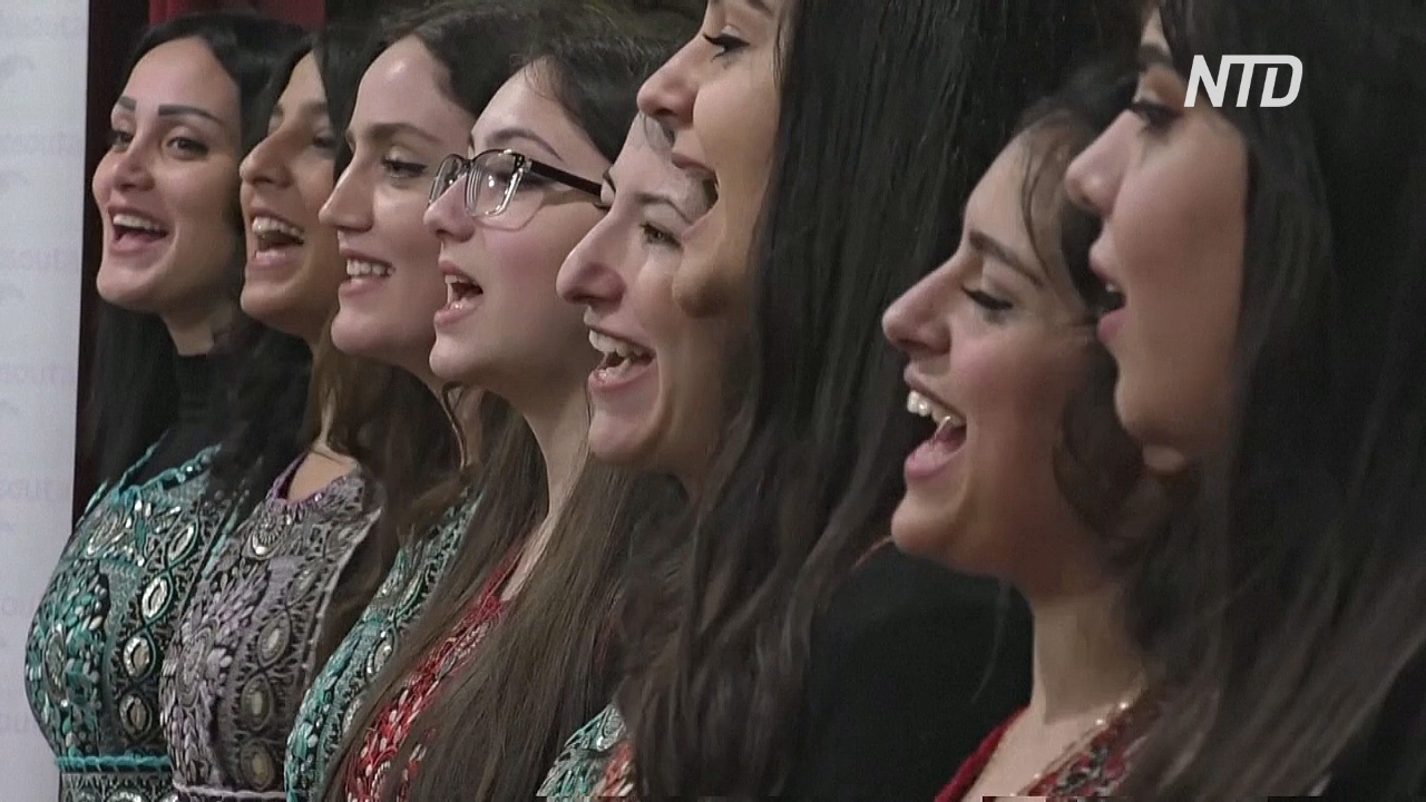 Женский хор собирает свадебные песни разных городов Сирии