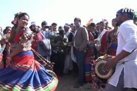 Непальский народ тхару с размахом празднует Новый год