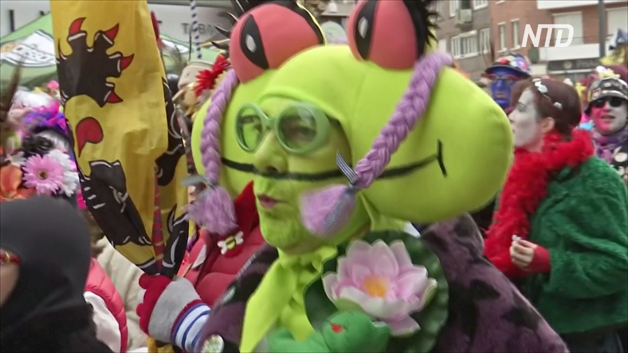Маскарадные костюмы и град из трески: как в Дюнкерке проходит карнавал