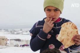ООН: зимние холода угрожают сирийским переселенцам гуманитарной катастрофой