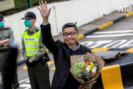 Один из лидеров Революции зонтиков в Гонконге вышел на свободу