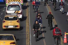 Жители Боготы на день пересели на велосипеды