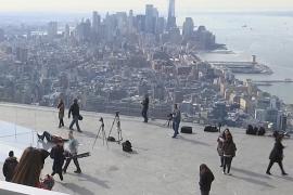 Захватывающая обзорная площадка с прозрачными стенами открылась в Нью-Йорке