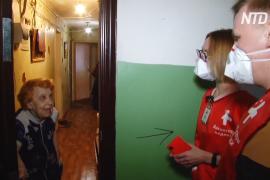 В Нижнем Новгороде волонтёры приносят пожилым продукты и лекарства