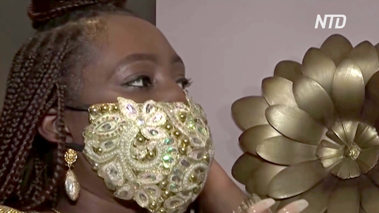 Африканские дизайнеры превращают маски в модный аксессуар