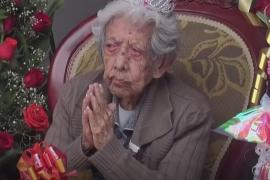 Колумбийскую долгожительницу со 110-летием поздравила полиция