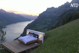 Номер на лоне природы: Швейцарию и Лихтенштейн превратили в огромный отель