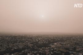 Кубу накрыло огромное облако пыли из Сахары