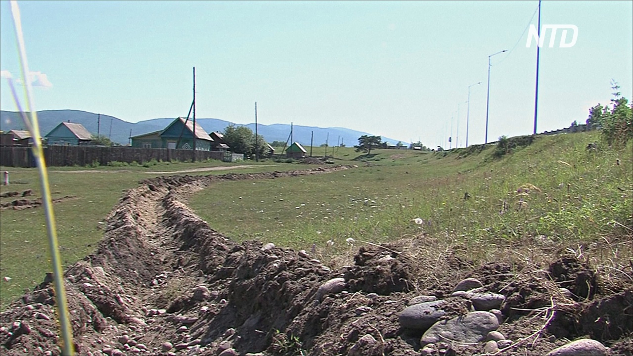 Вокруг бурятского села вырыли ров, чтобы обеспечить соблюдение карантина