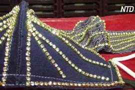 Роскошь и безопасность: ювелиры в Индии украшают маски бриллиантами