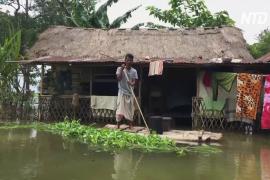 4 млн человек покинули свои дома из-за наводнений в Индии и Непале