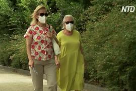 В Мадриде вынуждены носить маски в 40-градусную жару