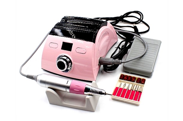 Маникюрный аппарат для мастера, цвет розовый 710