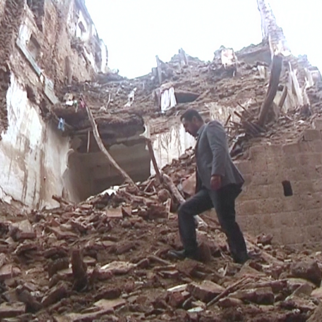 Дожди разрушают старый город йеменской столицы