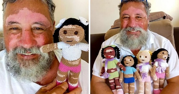 Почему бразильский дедушка вяжет эксклюзивные куклы