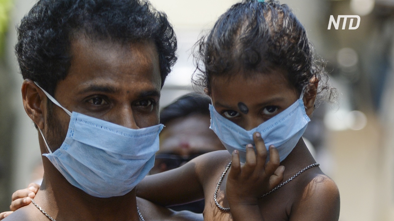 В Индии – снова антирекорд по суточному числу заболевших коронавирусом