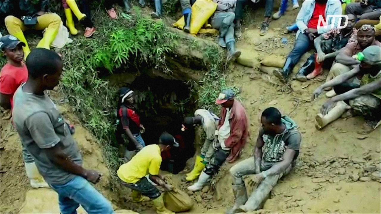 Более 50 человек погибли при обрушении нелегальной шахты в ДР Конго