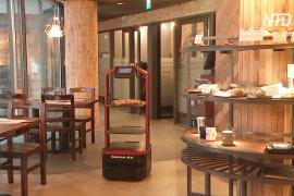 В ресторанах Южной Кореи обслуживают роботы