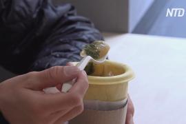 Закуси суп стаканом: в питерском кафе подают блюда в съедобной посуде
