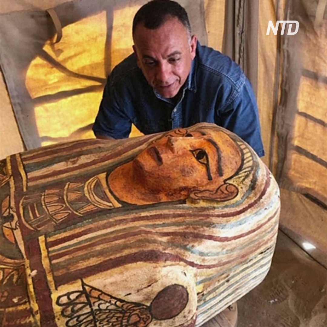 Найдено 27 древних саркофагов, которые не открывали более 2500 лет