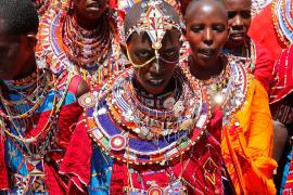 Раз в 10 лет: народ масаи провёл церемонию посвящения в старейшины