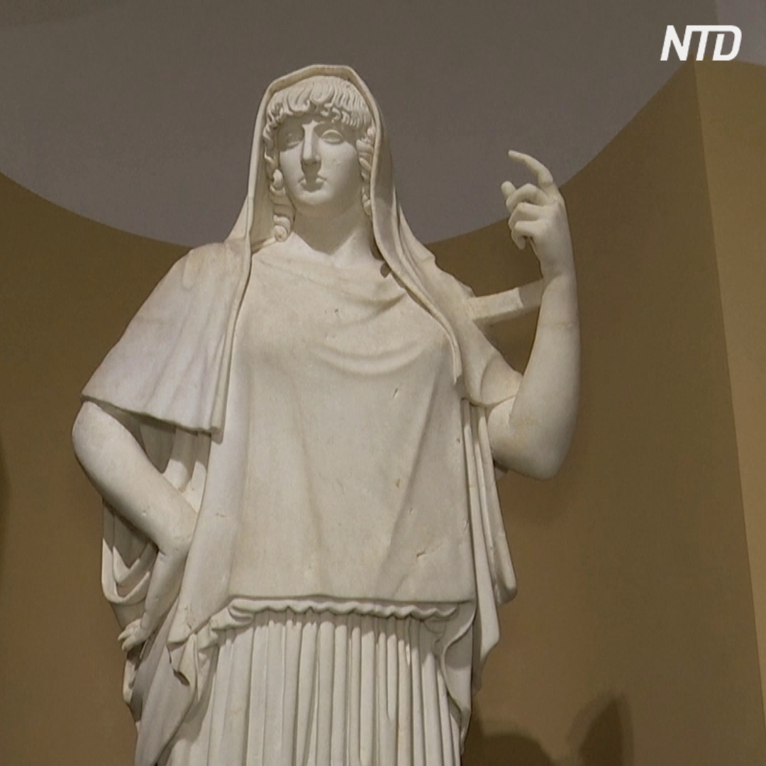 Коллекцию скульптур богатой римской семьи показали на выставке