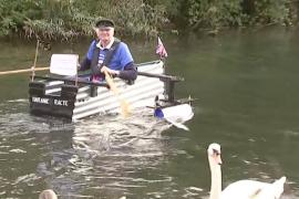 80-летний британец отправился в плавание на лодке, чтобы собрать деньги для хосписа