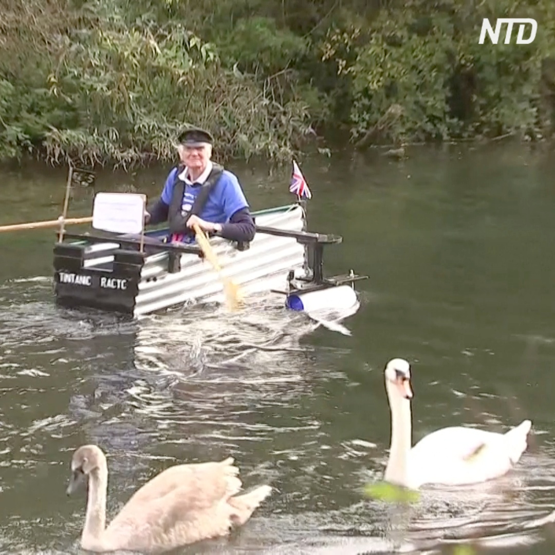 80-летний британец отправился в плавание на лодке, чтобы собрать деньги для хосписа