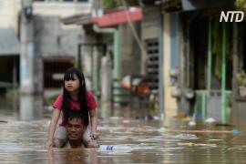 В Маниле эвакуируют жителей после тайфуна «Вамко»