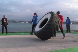 «Люди сильнее машин»: в Крыму посоревновались сильнейшие атлеты