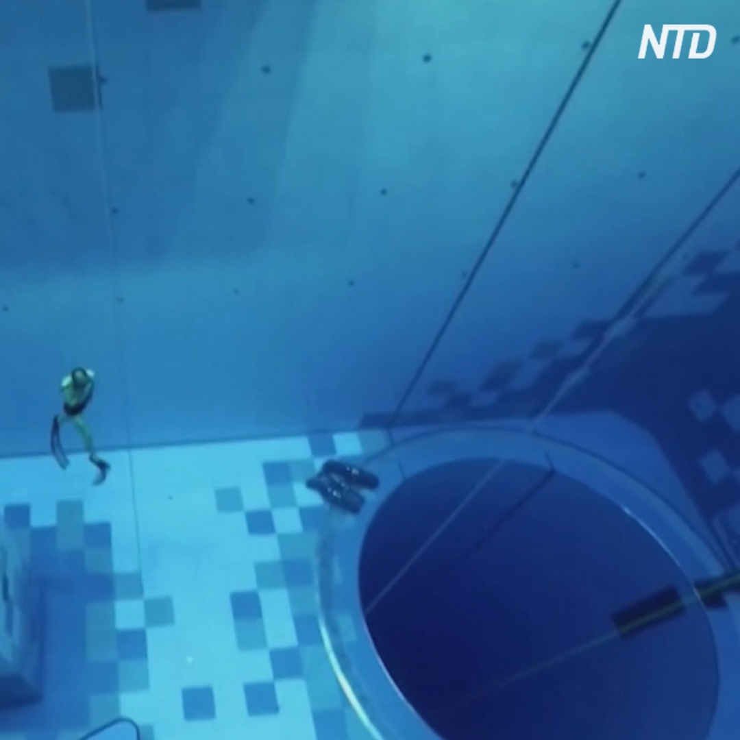 Самый глубокий в мире бассейн заработал в Польше