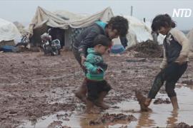 Зимние холода и пандемия: сирийские беженцы столкнулись с двойным бедствием