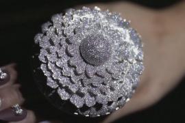 Индийский ювелир сделал кольцо из 12 500 бриллиантов